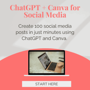 ChatGPT + Canva for Social Media