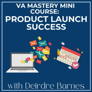 VA Mastery Mini Course: Product Launch Success